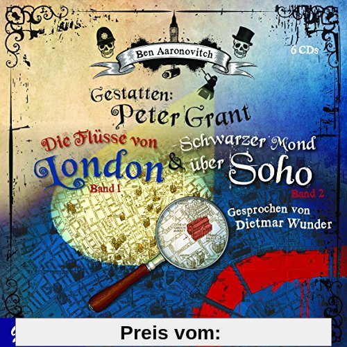 Gestatten: Peter Grant (Die Flüsse von London & Schwarzer Mond über Soho)